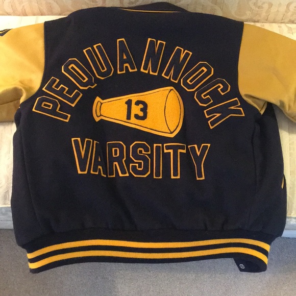 Varsity Cheering Leather/ Wool Jacket Small - Picture 11 of 11